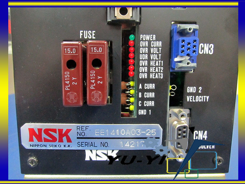 NSK Nippon Seiko Servo Controller EE1410A03 25 PLC DCS SERVO